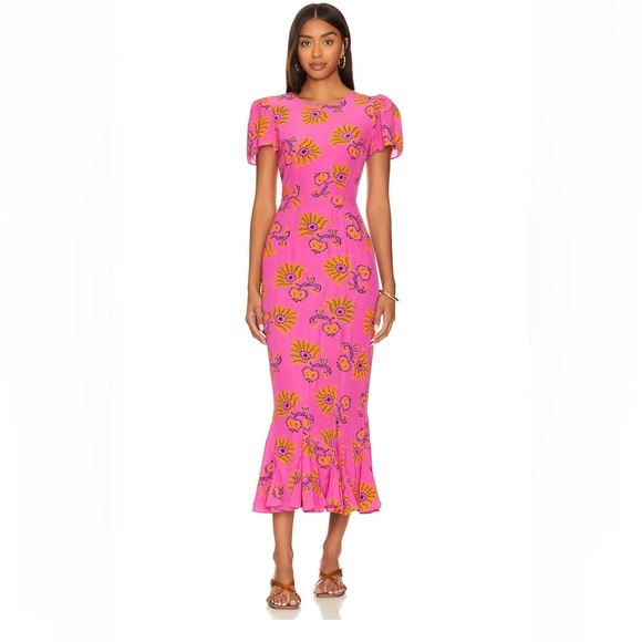 NWOT revolve x Rhode Lulani Dress - sold out - Picture 2 of 4